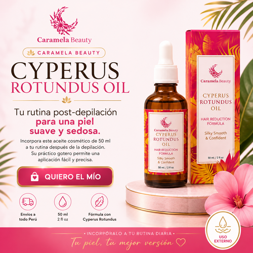 CYPerus Rotundus Oil 🌿Tu rutina post-depilación para una piel suave y sedosa
